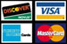 We accept all major credit cards!